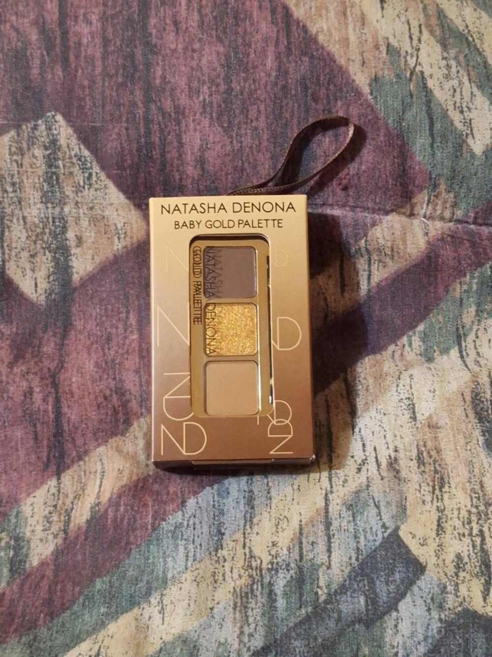 Natasha Denona Baby Gold Palette | NEW in Box | Mini Luxury Eyeshadow - Picture 2 of 3